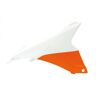 Race Tech Pomarańczowo-Białe Pokrywy Airboxów Ktm