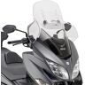 Szyba Przednia Givi Airflow Przezroczysta, Wysokość 650-770 Mm I Szerokość 670 Mm Do Suzuki Burgman 400 (17-21) Szyby