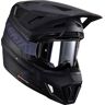 Leatt 7.5 V24 Stripes Kask Motocrossowy Z Goglamiczarny Szary