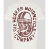 Rokker Motorcycle 77 Co T-Shirtbiały