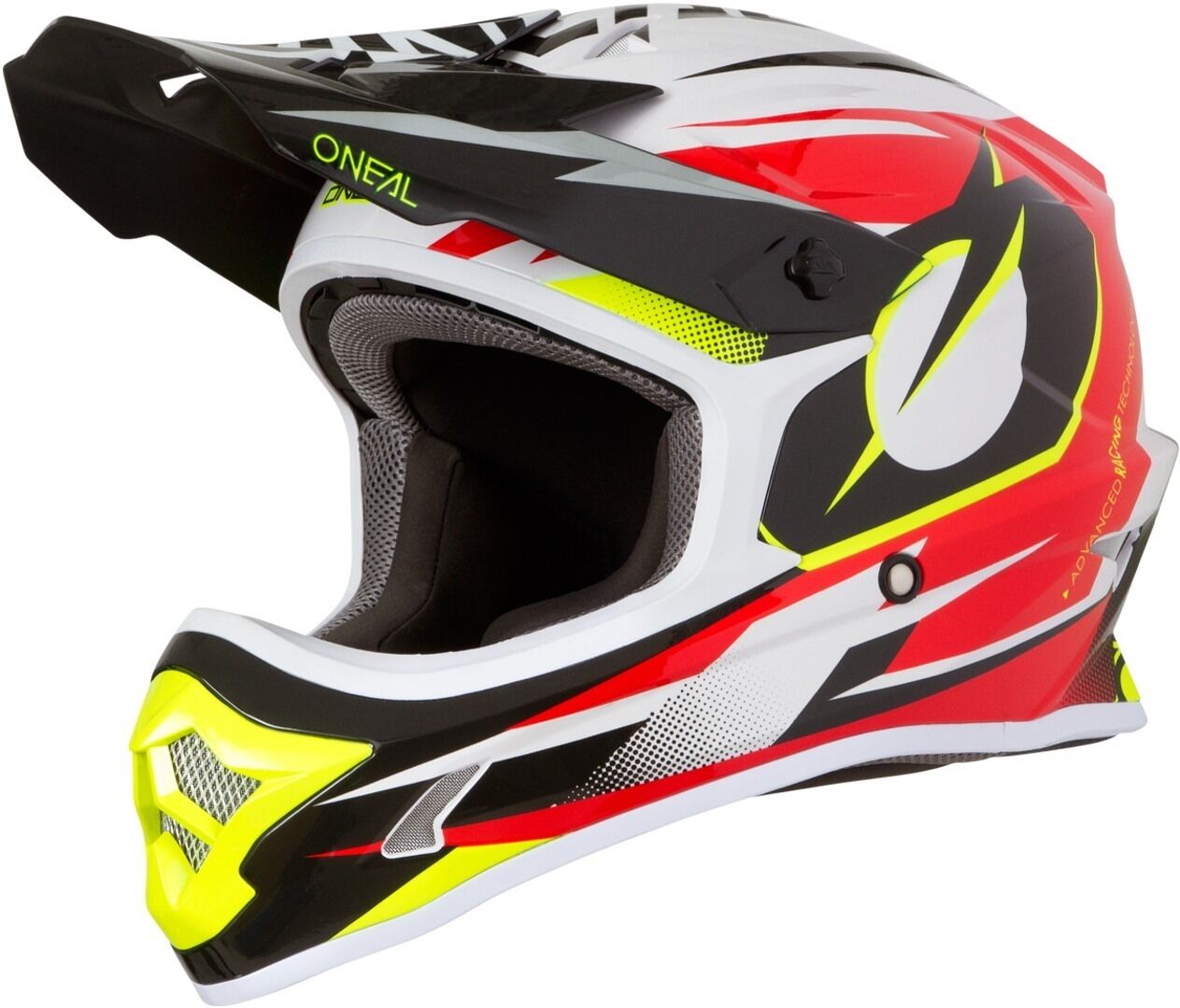 Oneal 3series Riff Kask Motocrossowyczerwony