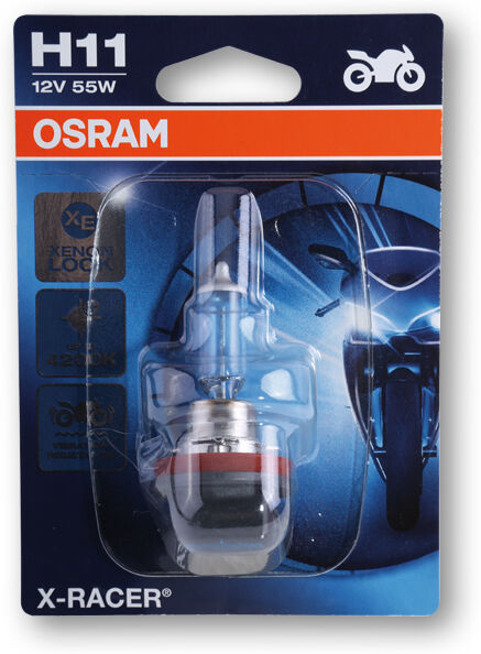 OSRAM Żarówka Osram H11, X-Racer, 12v 55w Pgj19-2, Technologia Odporna Na Wibracje, Reflektory Kąsanebiały