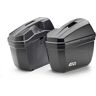 GIVI E22 Conjunto de casos laterais monokey Preto