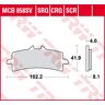 TRW Lucas Sintered forro MCB858SV