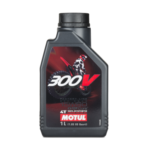 Motul Olja Helsyntetisk 4T  300V Offroad 1L