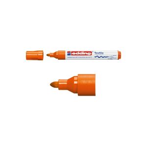 Textilpenna 2.0mm - 3.0mm   Edding 4500   orange