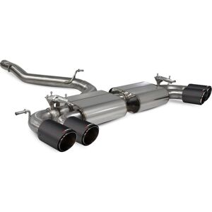 Scorpion Exhausts Scorpion Exhaust Cat-Back/GPF-Back System (Non-Resonated) Carbon Ascari - VW Golf R MK7.5 Facelift 2017 - 2020