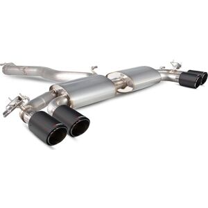 Scorpion Exhausts Scorpion Car Exhaust GPF-Back System (Non-Resonated) (Valved) Carbon Fibre Ascari - Audi SQ2 GPF Model 2019 - 2021