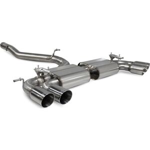 Scorpion Exhausts Scorpion Car Exhaust GPF-Back System (Non-Resonated) (E Valves) Daytona - VW Golf R MK8 GPF Model 2021-2022