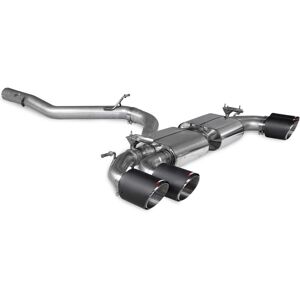 Scorpion Exhausts Scorpion Car Exhaust GPF-Back System (Non-Resonated) (Electronic Valves) Carbon Ascari - Audi S3 8Y Sportback 2020 - 2021