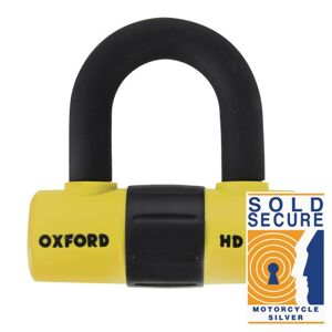 Oxford HD Max Disc Lock - Yellow, Yellow  - Yellow