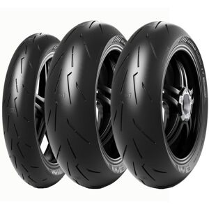 Pirelli Diablo Rosso IV Corsa Motorcycle Triple Tyre Package - 120/70 ZR17 (58W) - 190/55 ZR17 (75W) x 2