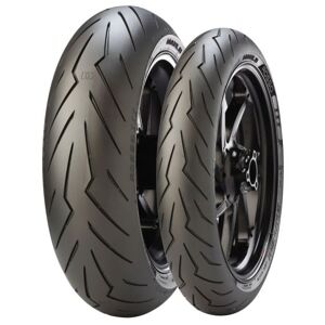 Pirelli Diablo Rosso III Motorcycle Tyre Package - 120/70 ZR17 (58W) - 180/55 ZR17 (73W)