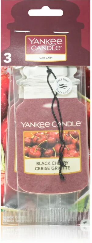 Yankee Candle Black Cherry hanging car air freshener I. 3 pc