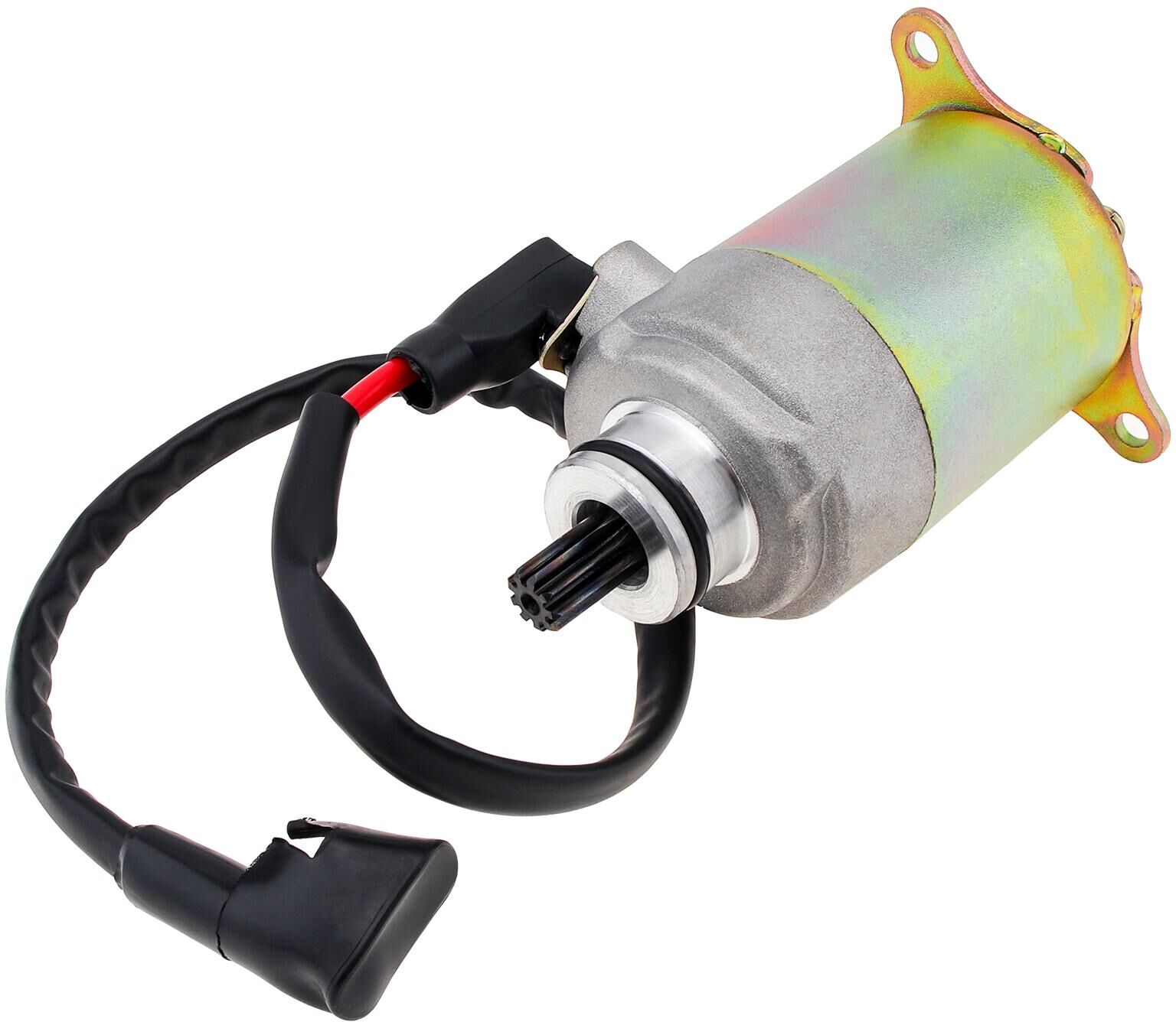 MotorGo 9 Teeth GY6 125cc 150cc Starter Motor  Fit for 152QMI 157QMJ Engine / Scooter ATV Go Karts Moped Quad 4 Wheeler, DC 12V Electromotor