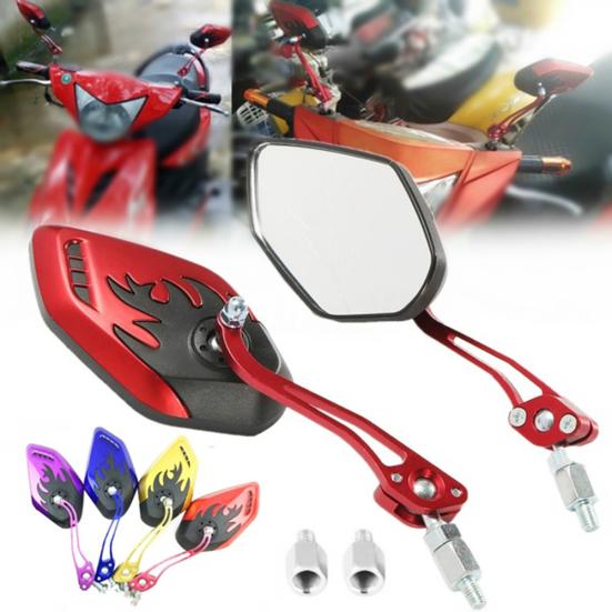 popular Sell Car Life 8/10mm Motorbike Scooter Motorcycle Handlebar Mount Rear View Mirrors