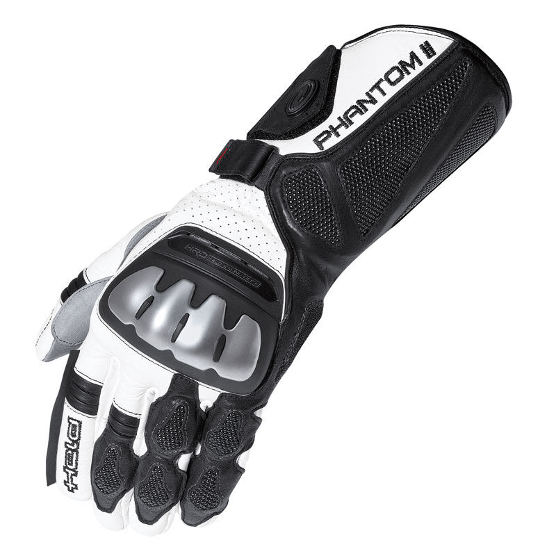 Photos - Motorcycle Gloves Held Phantom Ii  Unisex Black White Size: Xl 002312001410 