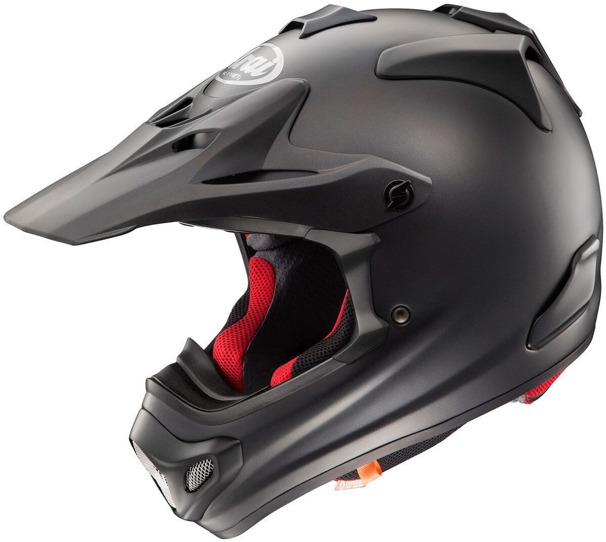 Photos - Motorcycle Helmet Arai Mx-V Solid Frost Motocross Helmet Unisex Black Size: Xl 8006344004 