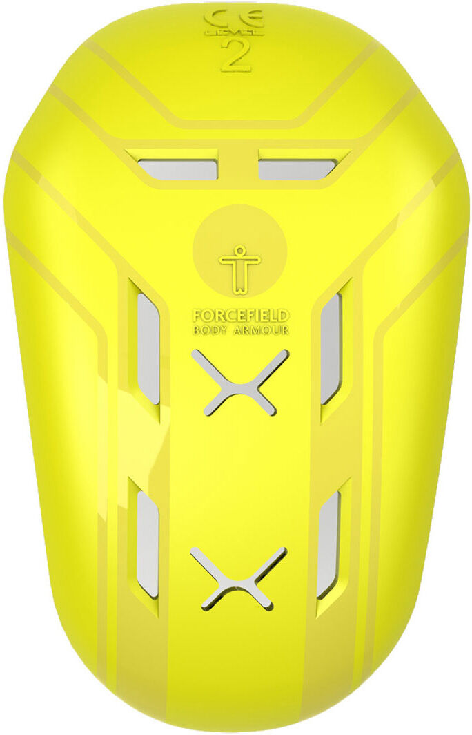 Photos - Motorcycle Body Armour Forcefield Isolator Pu L2 Hip Armour Unisex Yellow Size: One Size 70400903 