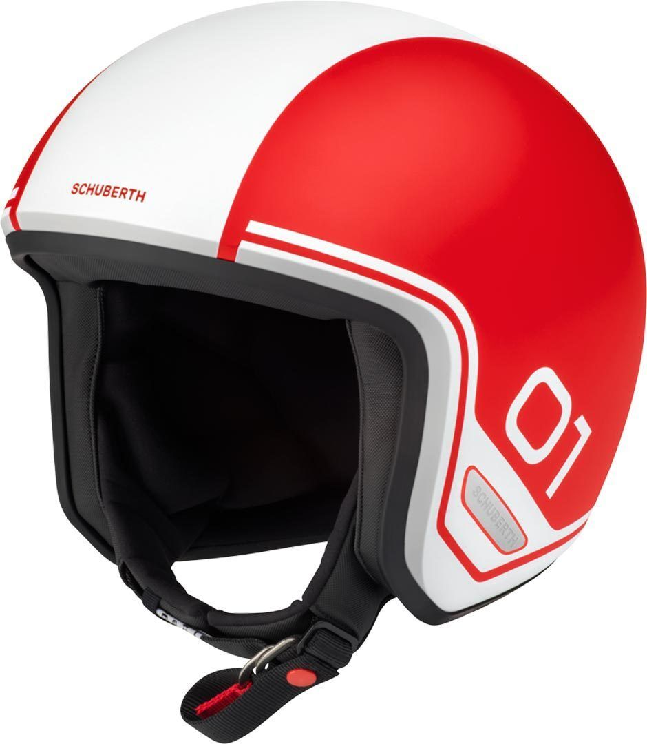 Photos - Motorcycle Helmet Schuberth O1 Era Jet Helmet Unisex Red Size: Xs 4769413360 