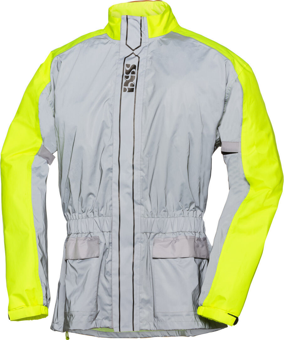 Photos - Motorcycle Clothing IXS X-Reflex-St Rain Jacket Unisex Grey Yellow Size: M x79305590m 