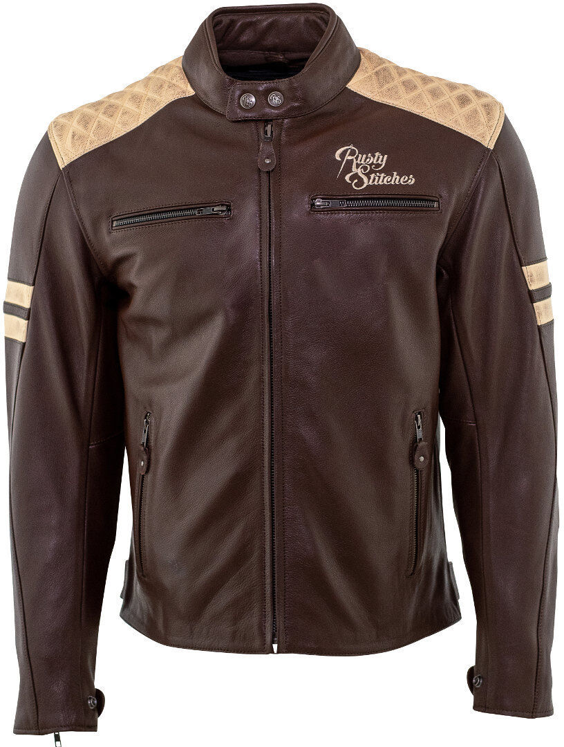 Photos - Motorcycle Clothing Rusty Stitches Jari Unisex Brown Size: Xl 68301xl111