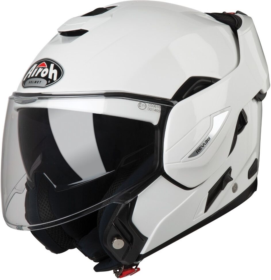 Photos - Motorcycle Helmet Airoh Rev 19 Color Helmet Unisex White Size: S rev1914s 