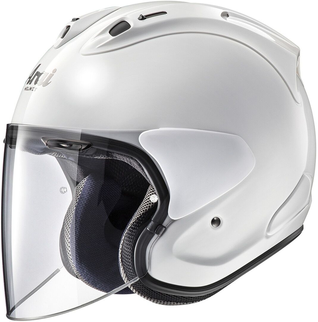 Photos - Motorcycle Helmet Arai Sz-R Vas Solid Frost Jet Helmet Unisex White Size: L 8001234007 