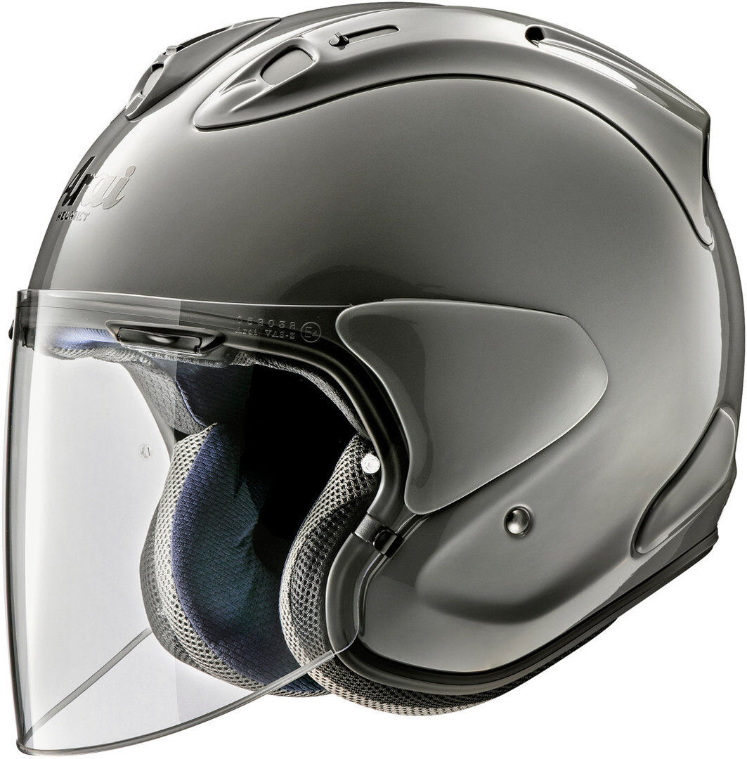 Photos - Motorcycle Helmet Arai Sz-R Vas Solid Grey Jet Helmet Unisex Grey Size: Xs 8001425001 