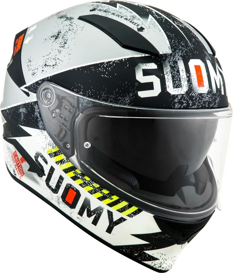 Photos - Motorcycle Helmet SUOMY Speedstar Propeller Helmet Unisex Black Silver Size: M ksvr0024.4 