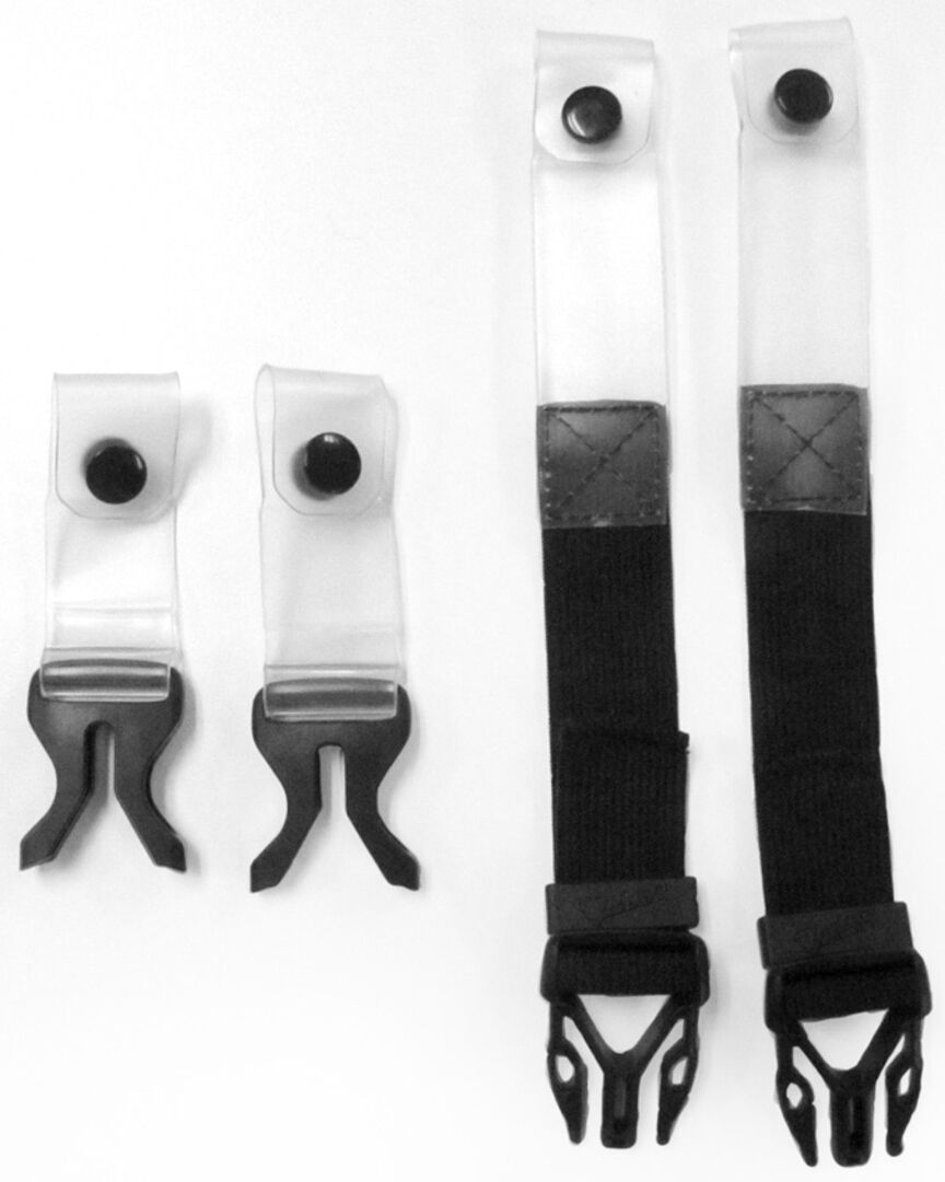Photos - Motorcycle Body Armour Leatt Strap Pack 5.5 Junior Mounting Kit Unisex Black Size: One Size d9981 