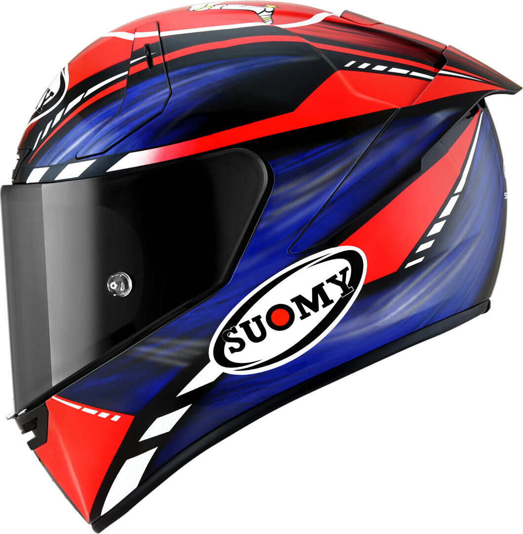 Photos - Motorcycle Helmet SUOMY Sr-Gp On Board Helmet Unisex Red Blue Size: Xs kssg0004.2 