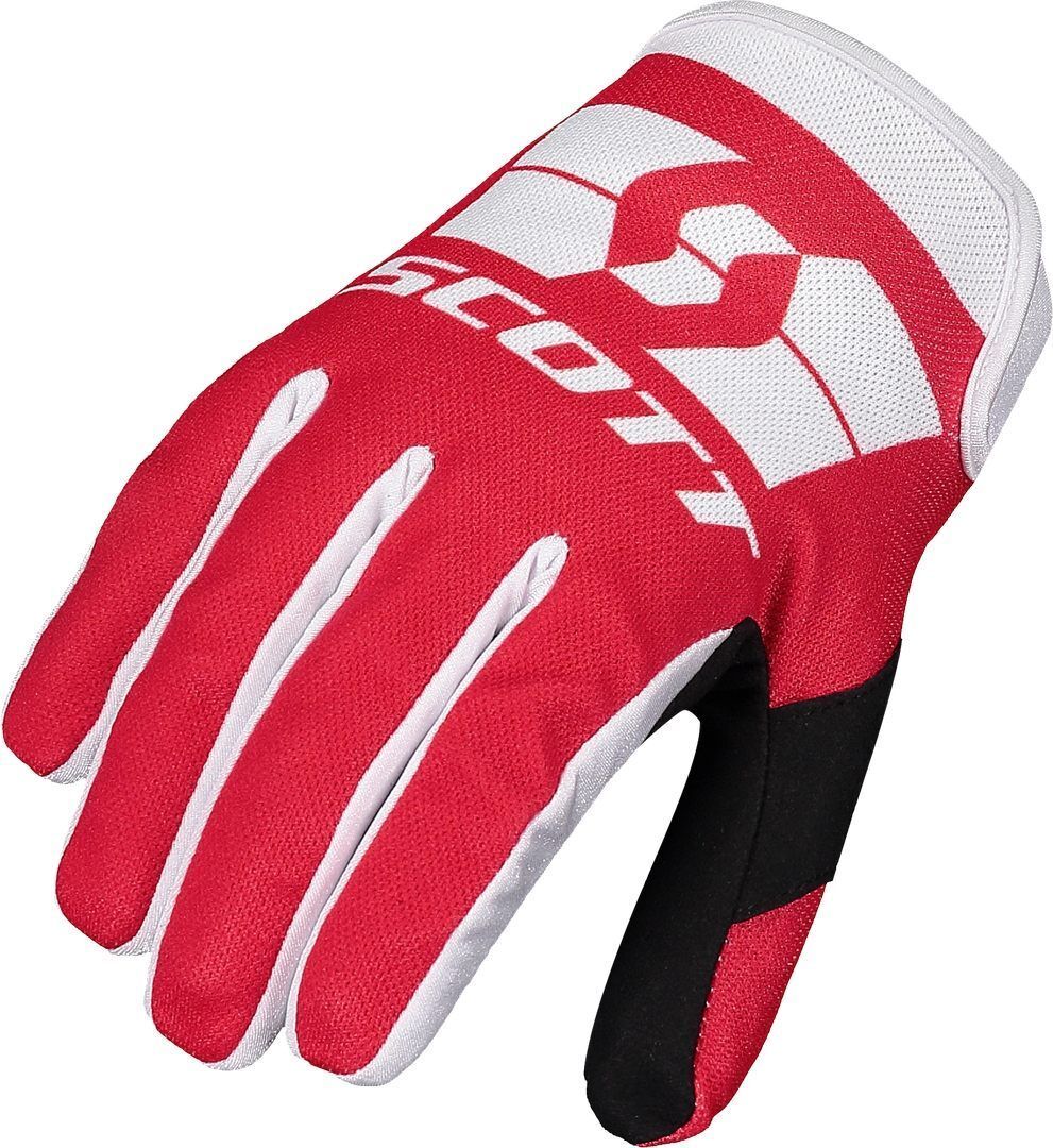 Photos - Motorcycle Gloves Scott 250 Swap Motocross Gloves Unisex White Red Size: L 2733191005008 