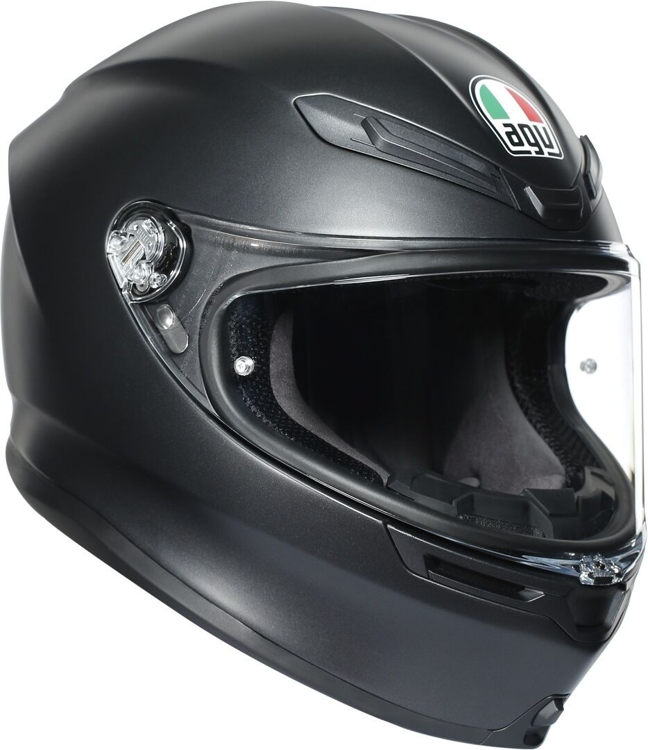 Photos - Motorcycle Helmet AGV K-6 Helmet Unisex Black Size: Xs 6301a4my002xs 