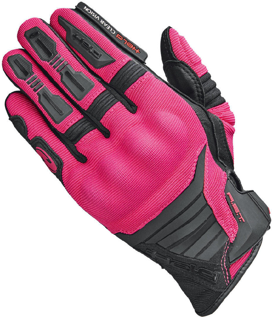 Photos - Motorcycle Gloves Held Hamada Ladies Motocross Gloves Female Black Pink Size: S 0220600063d5 