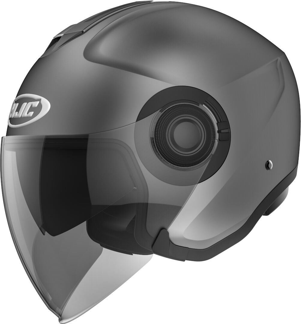 Photos - Motorcycle Helmet HJC I40 Jet Helmet Unisex Silver Size: M 16879508 