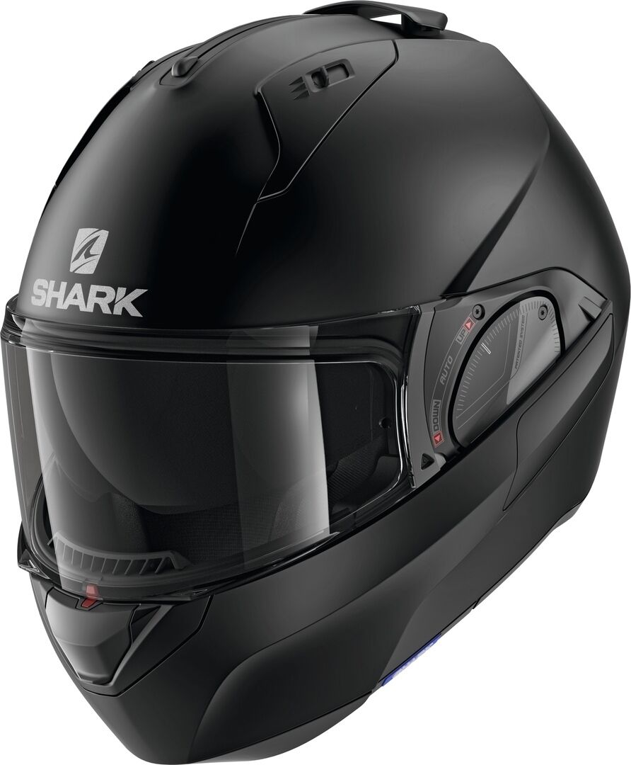 Photos - Motorcycle Helmet SHARK Evo-Es Blank Helmet Unisex Black Size: Xl he9802ekmaxl 