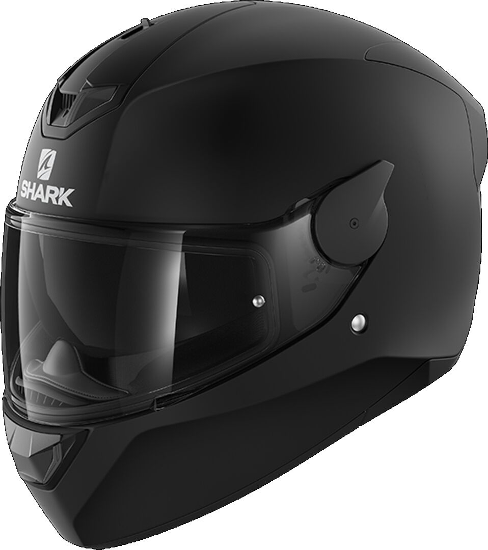 Photos - Motorcycle Helmet SHARK D-Skwal 2 Blank Helmet Unisex Black Size: S he4031ekmas 