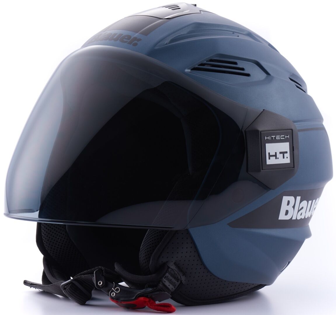 Photos - Motorcycle Helmet Blauer Brat Jet Helmet Unisex Black Blue Size: Xl 12cbkhu01035h00023h117xl 