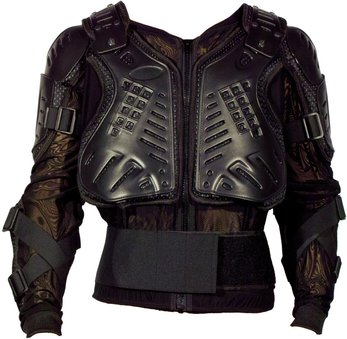 Photos - Motorcycle Body Armour MODEKA Protector Jacket Unisex Black Size: Xs 06982010xs 