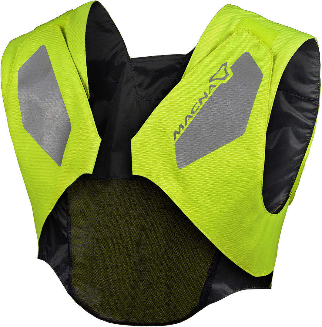 Photos - Motorcycle Clothing Macna Vision Tech Safety Vest Unisex Yellow Size: Xs S 16580061707 