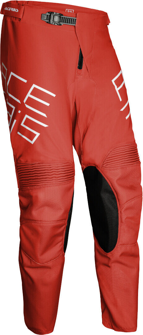 Photos - Motorcycle Clothing ACERBIS Mx Track Motocross Pants Unisex Red Size: 34 0024130.110.034 