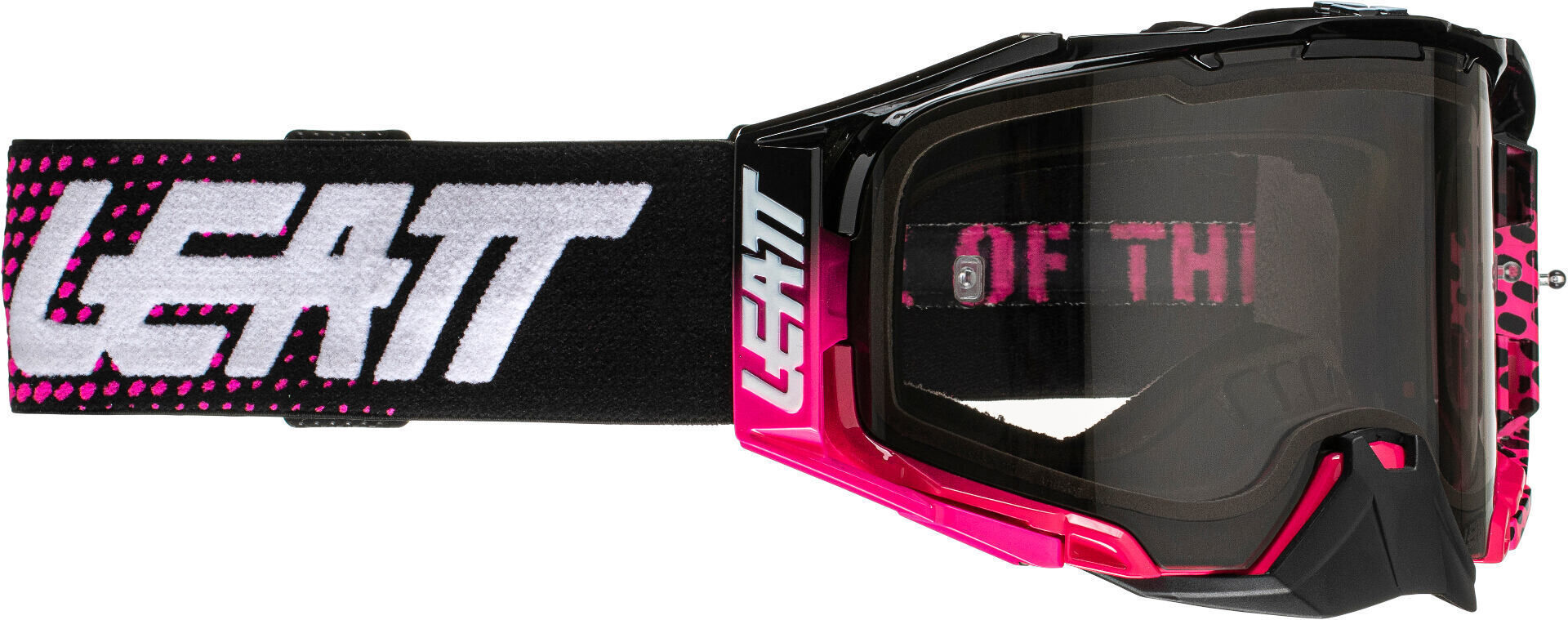 Photos - Motorcycle Goggles / Face Mask Leatt Velocity 6.5 Neon Motocross Goggles Unisex Pink Size: One Size dl101 