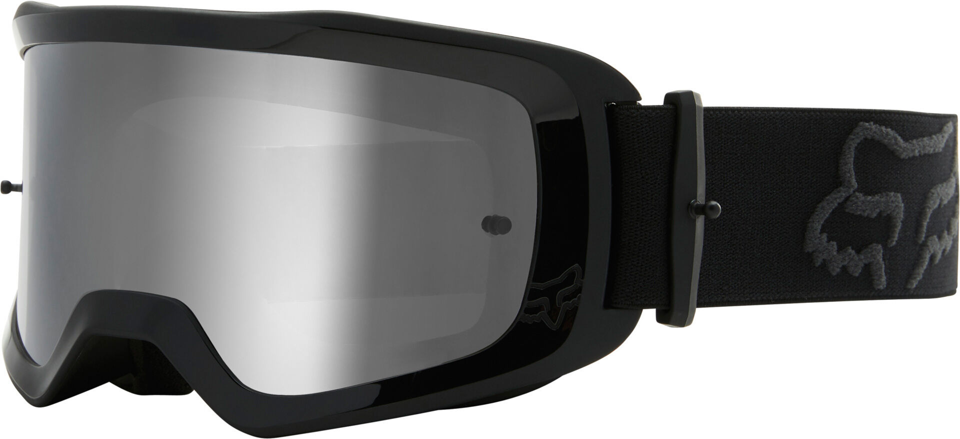 Photos - Motorcycle Goggles / Face Mask Fox Main Stray Spark Motocross Goggles Unisex Black Size: One Size 2653600 