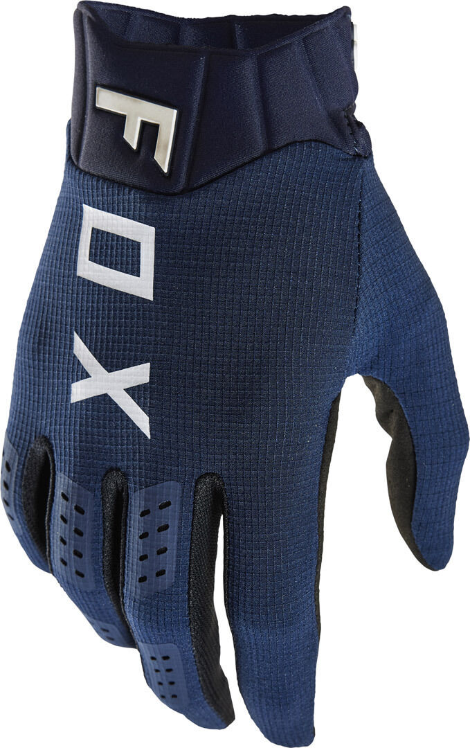 Photos - Motorcycle Gloves Fox Flexair Motocross Gloves Unisex Blue Size: M 24861329m 