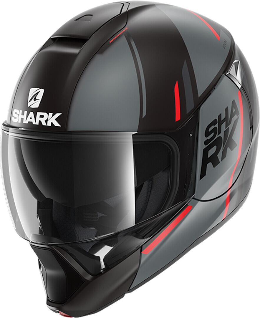 Photos - Motorcycle Helmet SHARK Evojet Vyda Mat Helmet Unisex Black Red Size: Xs he8809ekarxs 