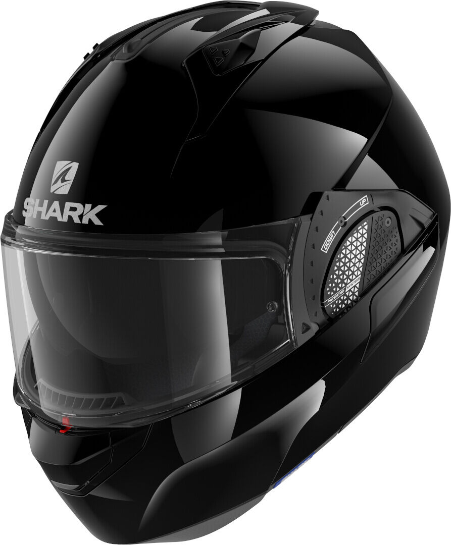 Photos - Motorcycle Helmet SHARK Evo-Gt Blank Helmet Unisex Black Size: Xs he8910eblkxs 