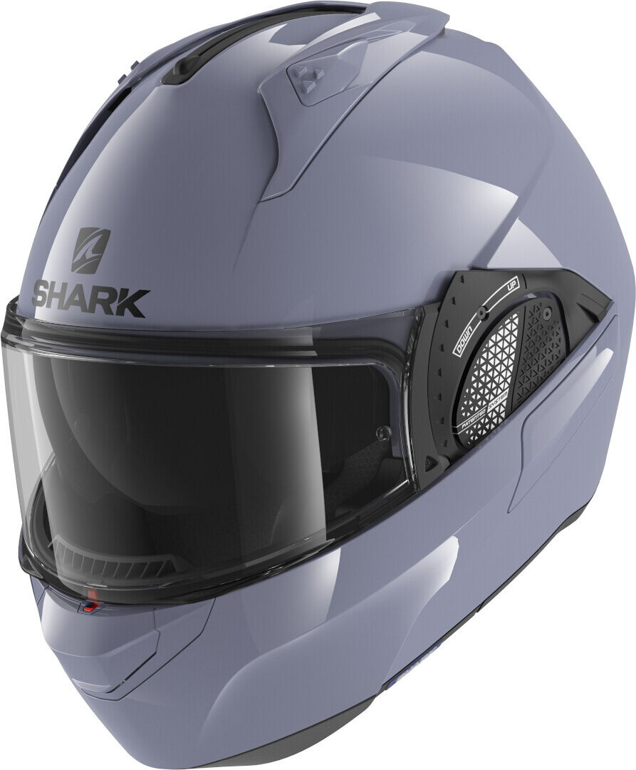 Photos - Motorcycle Helmet SHARK Evo-Gt Blank Helmet Unisex Grey Size: Xs he8910es01xs 