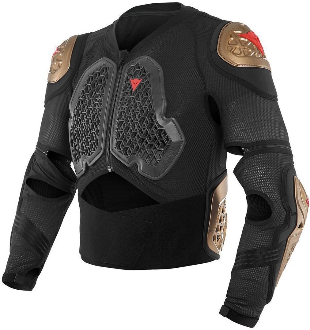 Photos - Motorcycle Body Armour Dainese Mx1 Protector Jacket Unisex Black Yellow Size: Xl 44103xl109 