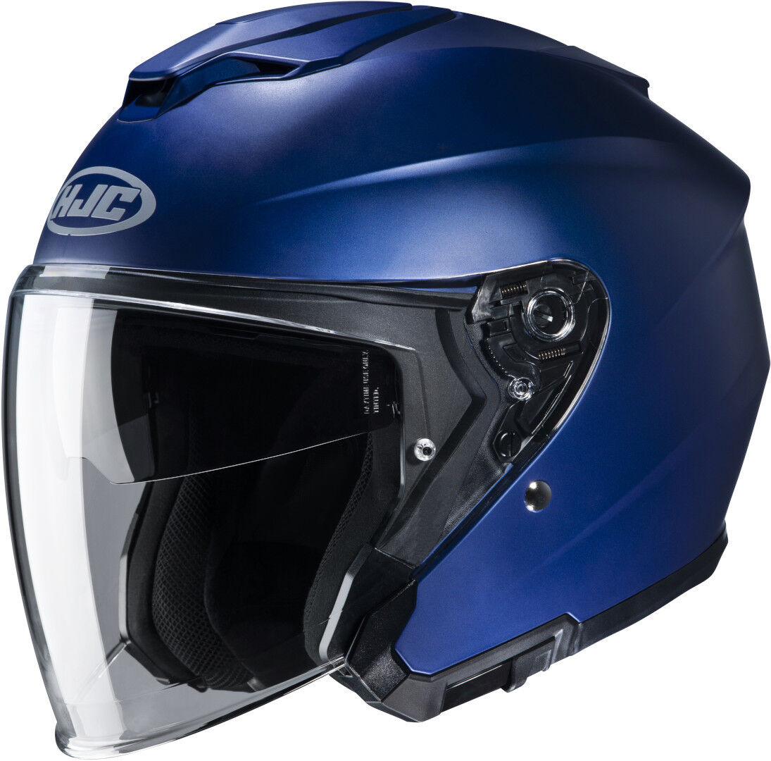 Photos - Motorcycle Helmet HJC I30 Semi Matt Jet Helmet Unisex Blue Size: M 17003508 